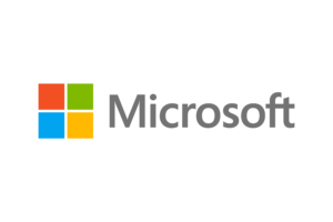 Logo da "Microsoft", nossa parceira.